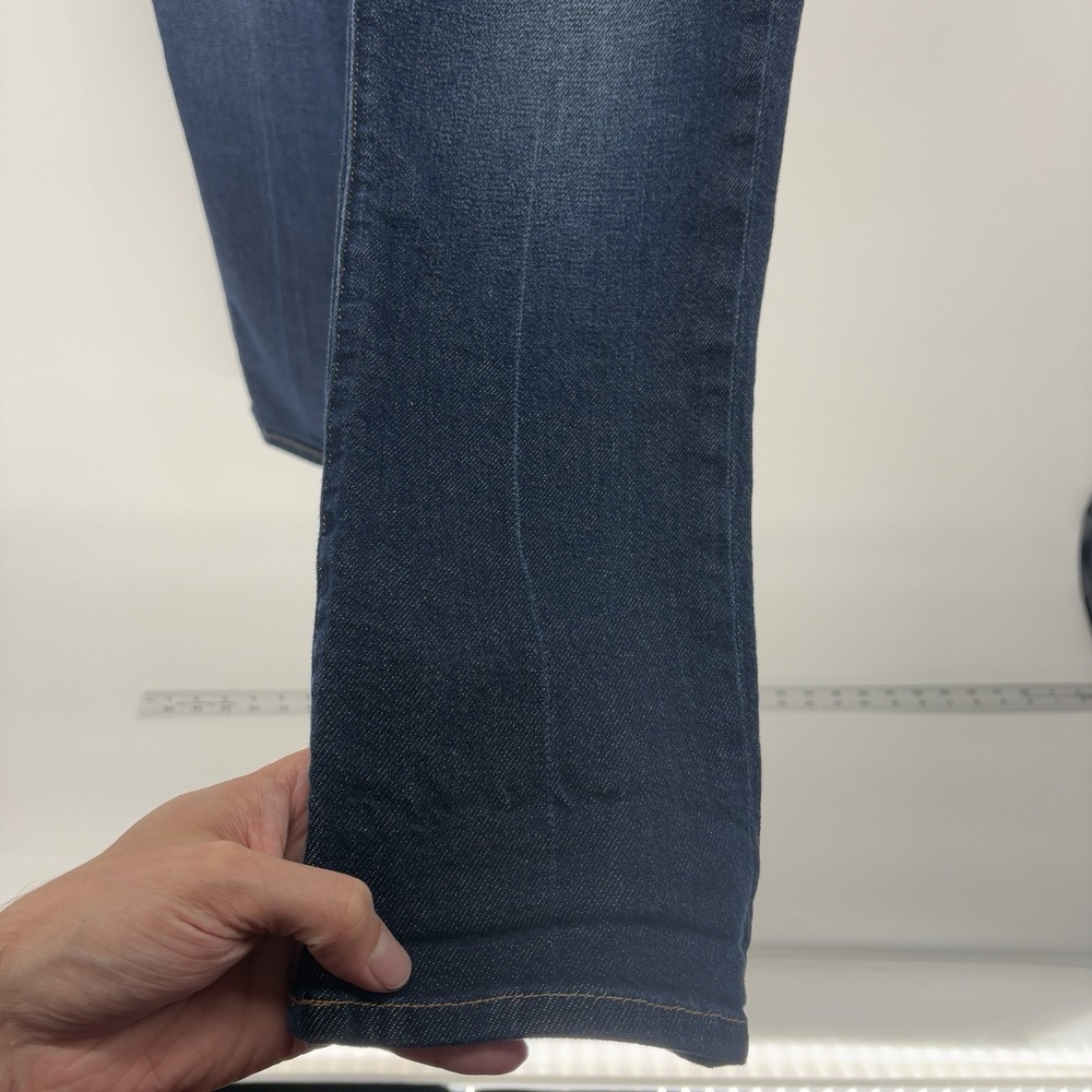 FRAME Le High Straight Jeans Women's 28X27 Woodson Dark Wash Stretch Denim USA - Picture 6 of 12